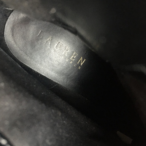 Lauren Ralph Lauren Carah leather ankle boots with tassel - Picture 7 of 10